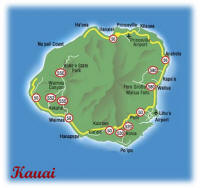 Kauai Map