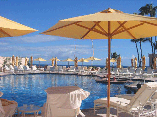 Swimming Pool Manele Bay Hotel