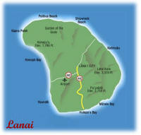Lanai Map