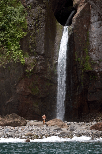Falls At Kalaupapa